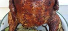 Peruvian Style Beer Can Chicken
