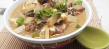 pork and bamboo shoot soup with cloud ear