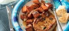 Pork Chop and Sweet Potato Skillet