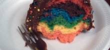 rainbow bundt&#174; cake