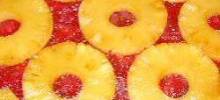 rhubarb pineapple upside-down cake