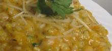 risotto with butternut squash and white beans