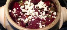 roasted beets with feta