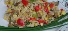 Roasted Corn and Basmati Rice Salad