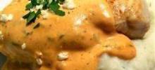 Russian Chicken with Feta Cheese