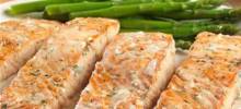 salmon with creamy dill sauce from swanson&#174;