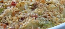 Scalloped Cabbage with Ham and Cheese