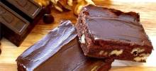 scrumptious frosted fudgy brownies