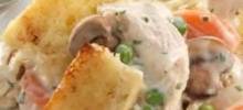 sister schubert's&#174; chicken pot pie with bread topping