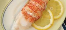 sous vide butter-poached lobster tails