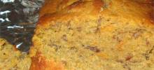 southern sweet potato bread with pecans