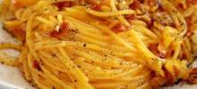 Spaghetti Alla Carbonara Tradizionali