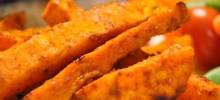 Spicy Baked Sweet Potato Fries