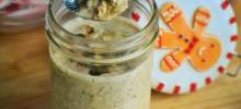 spicy gingerbread overnight oats