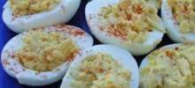Spicy talian Deviled Eggs