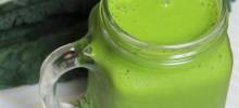 spinach and kale smoothie