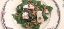 Spinach Salad with Pepper Jelly Dressing