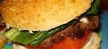 Summer Feta Burger with Gourmet Cheese Spread