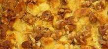 Sweet Potato, Pear and Pineapple Bread Pudding
