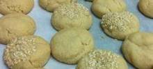 tahini butter cookies