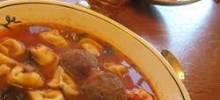 talian Meatball and Cheese Tortellini Soup