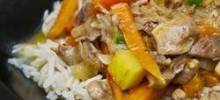 Thai Chicken Curry with Pineapple