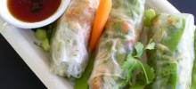 thai chicken spring rolls