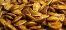 toasted pumpkin seeds with sugar and spice