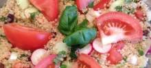 Tomato-Mint Quinoa Salad