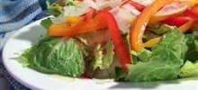 tri-pepper salad