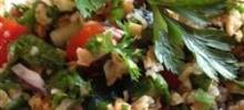 veggie bulgur salad (kisir)