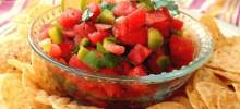 Watermelon Fire and ce Salsa
