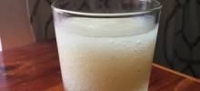 Whiskey Sidecar Slush with Broiled Lemon Juice