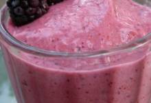 a very ntense fruit smoothie