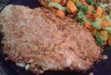 almond and coconut crusted tilapia