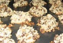 Almond Chocolate Coconut Cookies