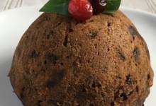 apple and carrot christmas pudding