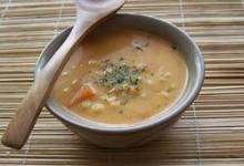 ash-e-jow (ranian/persian barley soup)