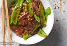 Asian Beef with Snow Peas