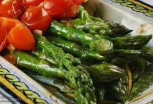 asparagus with tomatoes