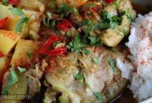 Aunt Dora's Colombian Chicken with Potatoes