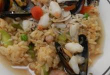 authentic seafood paella