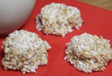 awesome &#34;no-bake&#34; almond coconut balls