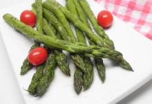 baked asparagus with red wine vinegar