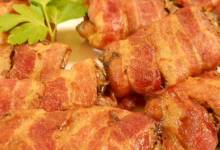 baked chicken livers with bacon