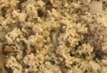 baked mushroom rice