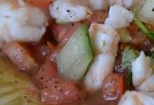 basic shrimp ceviche