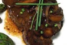 Beef Tenderloin with Ginger-Shiitake Brown Butter
