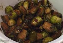 bella's brussels sprouts with bacon