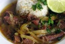 bistec encebollao